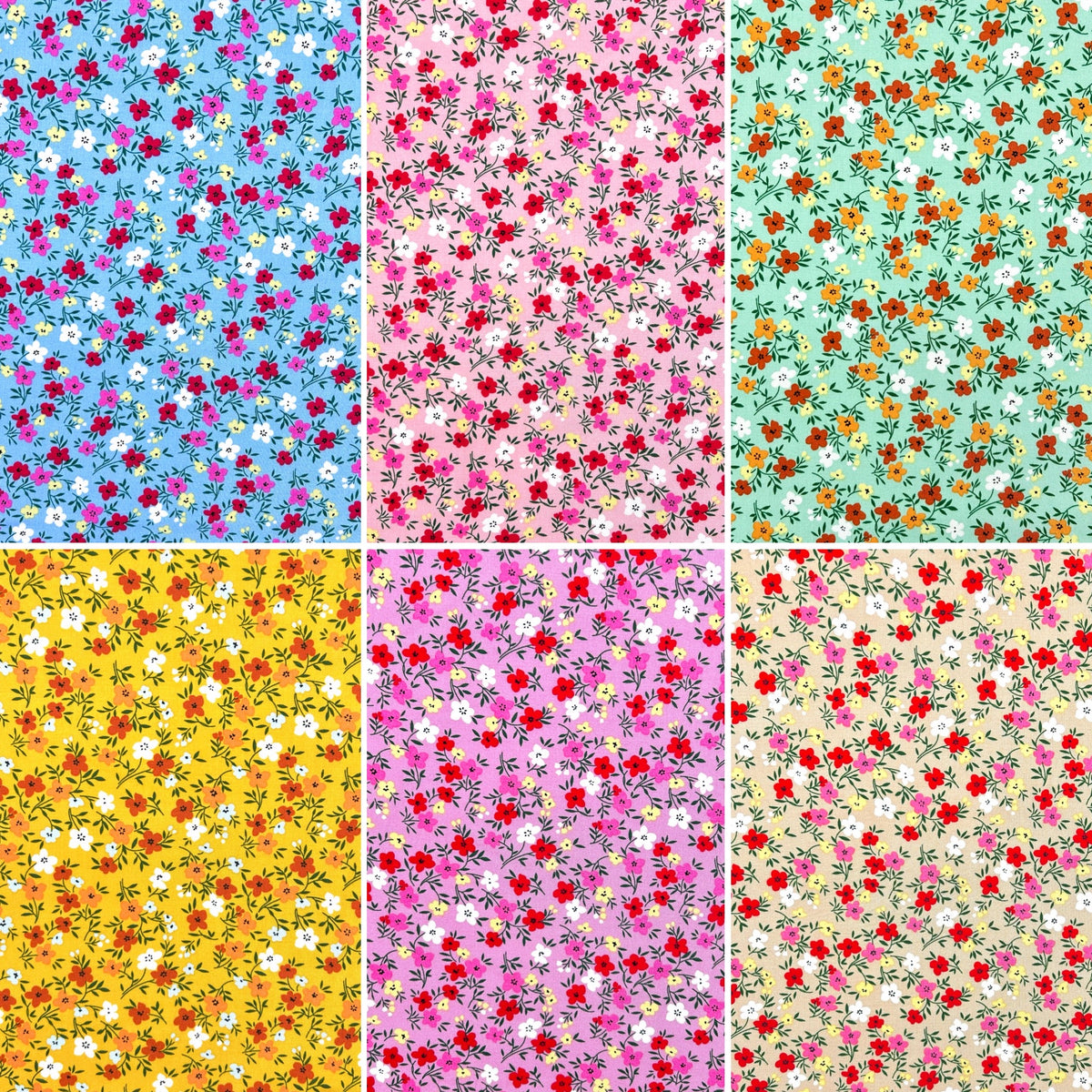 Blossom Belle Viscose Fabric