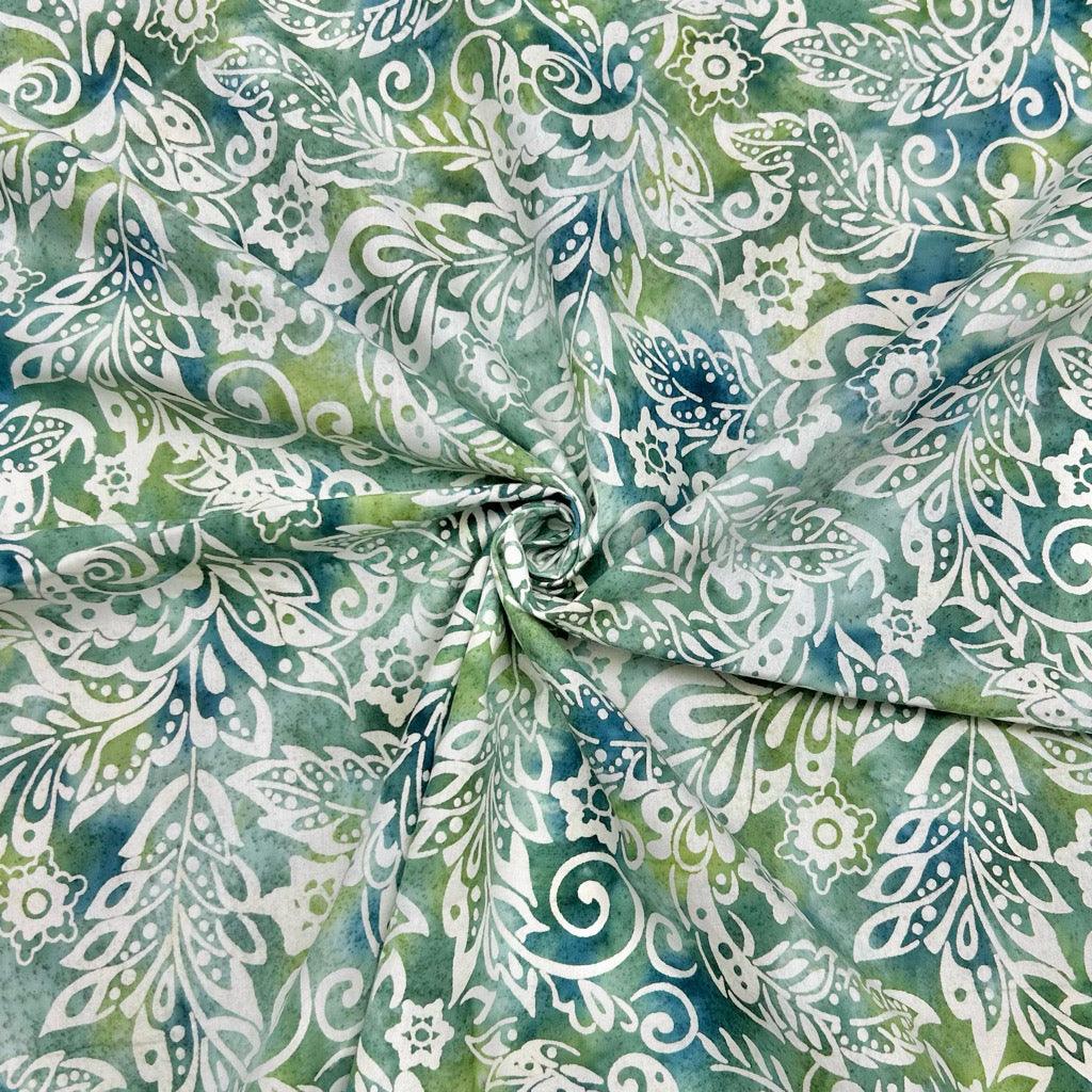 Abstract Designs Cotton Batik Fabric - Pound Fabrics