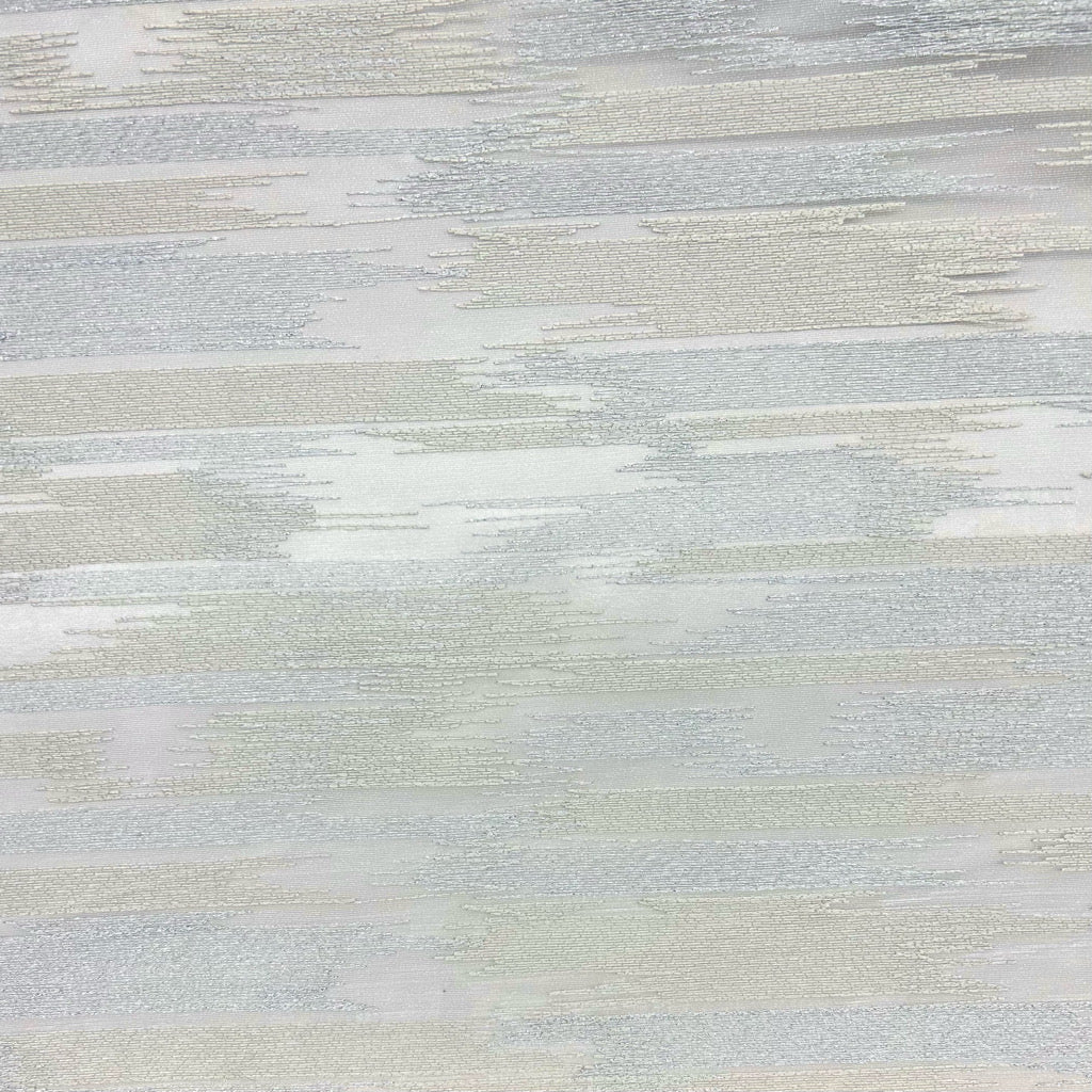 Textured Embroidery Curtain Voile Fabric