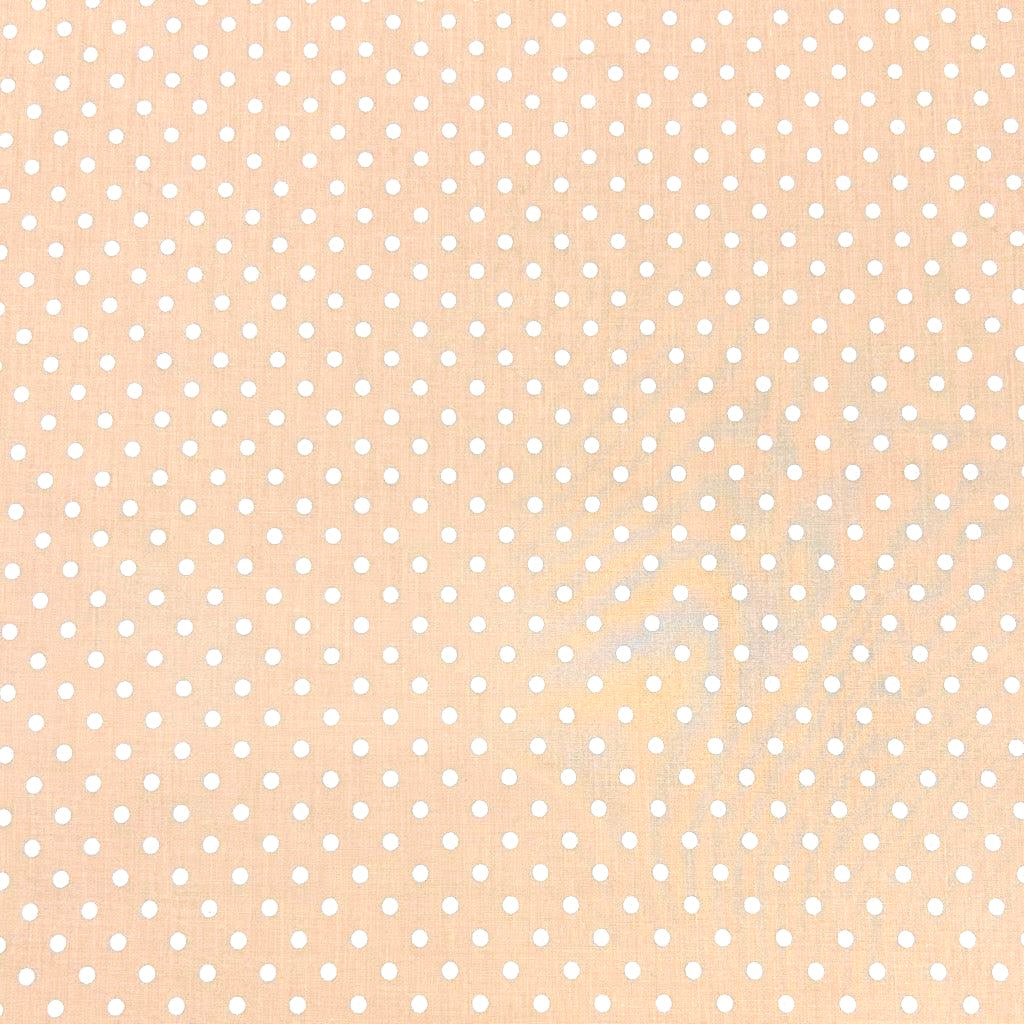 Polka Dots Polycotton Fabric