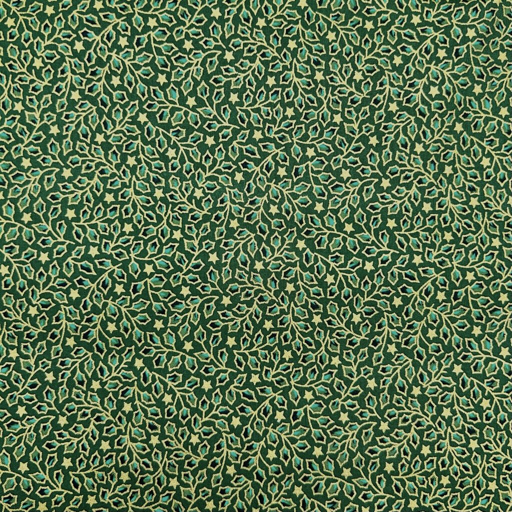 Winter Flourish Christmas Cotton Fabric