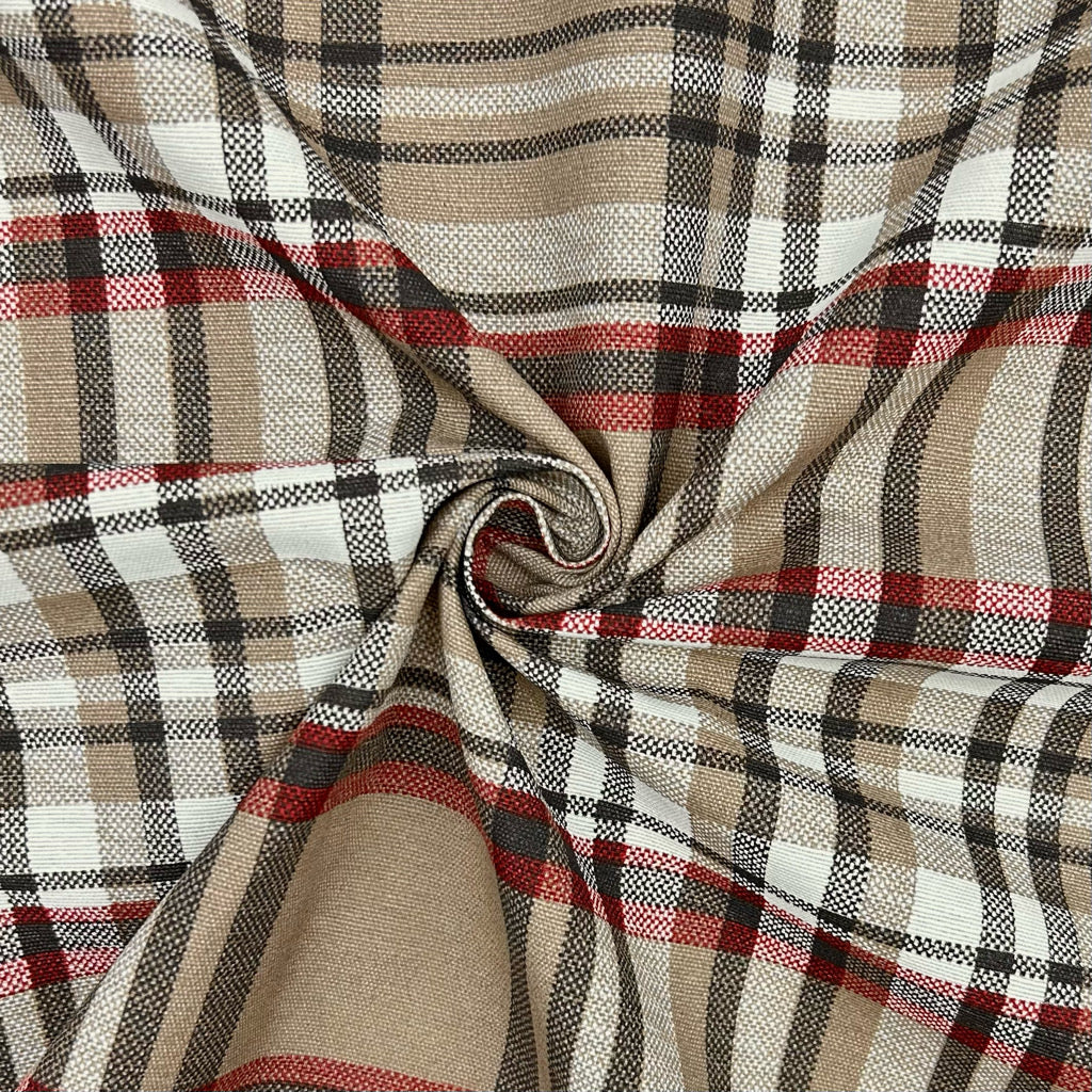 Classic Check Water Resistant Fabric