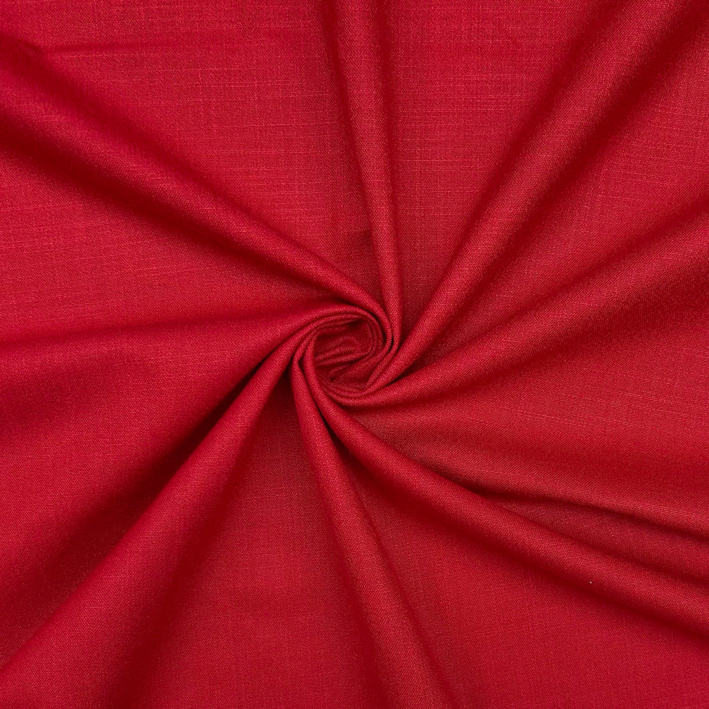 Plain Linen Viscose Blend Fabric