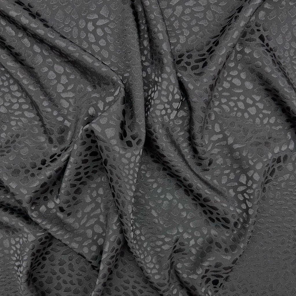 Jacquard Silky Satin Fabric