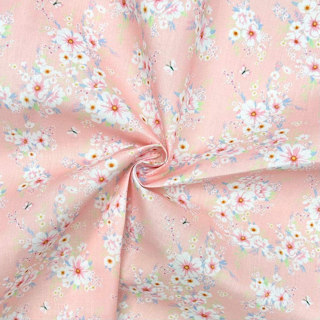 Blossom Meadow Polycotton Fabric