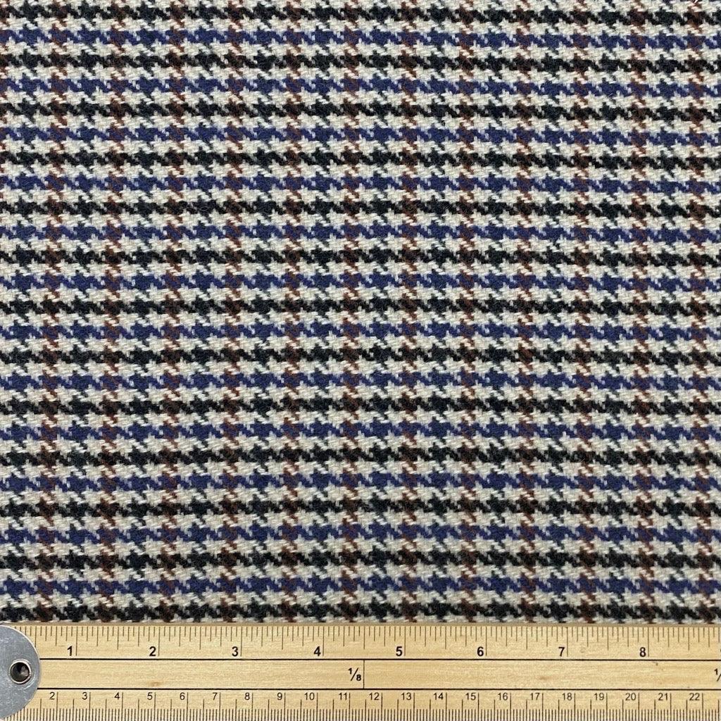 Mini Dogtooth Wool Blend Fabric - 2 metres for £9.95 #1 - Pound Fabrics