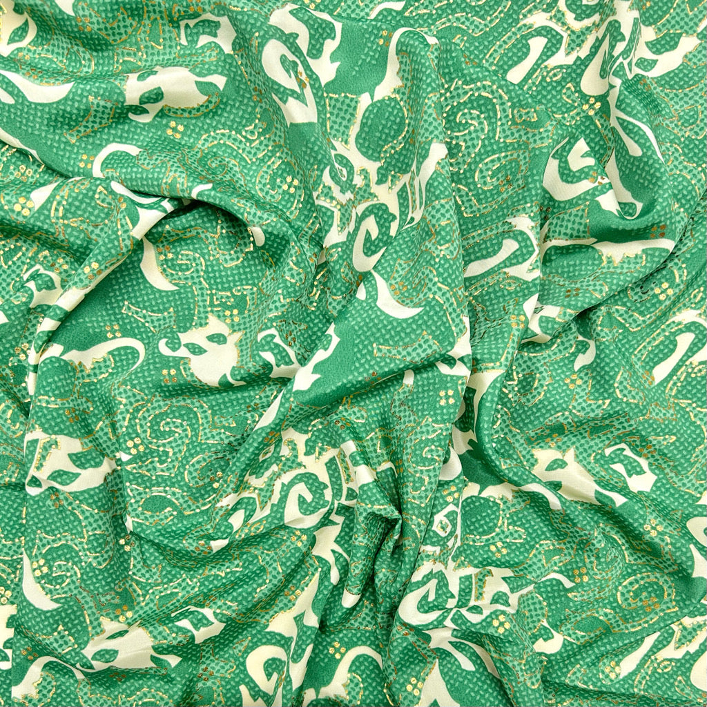 Hidden Canopy Silky Polyester Fabric