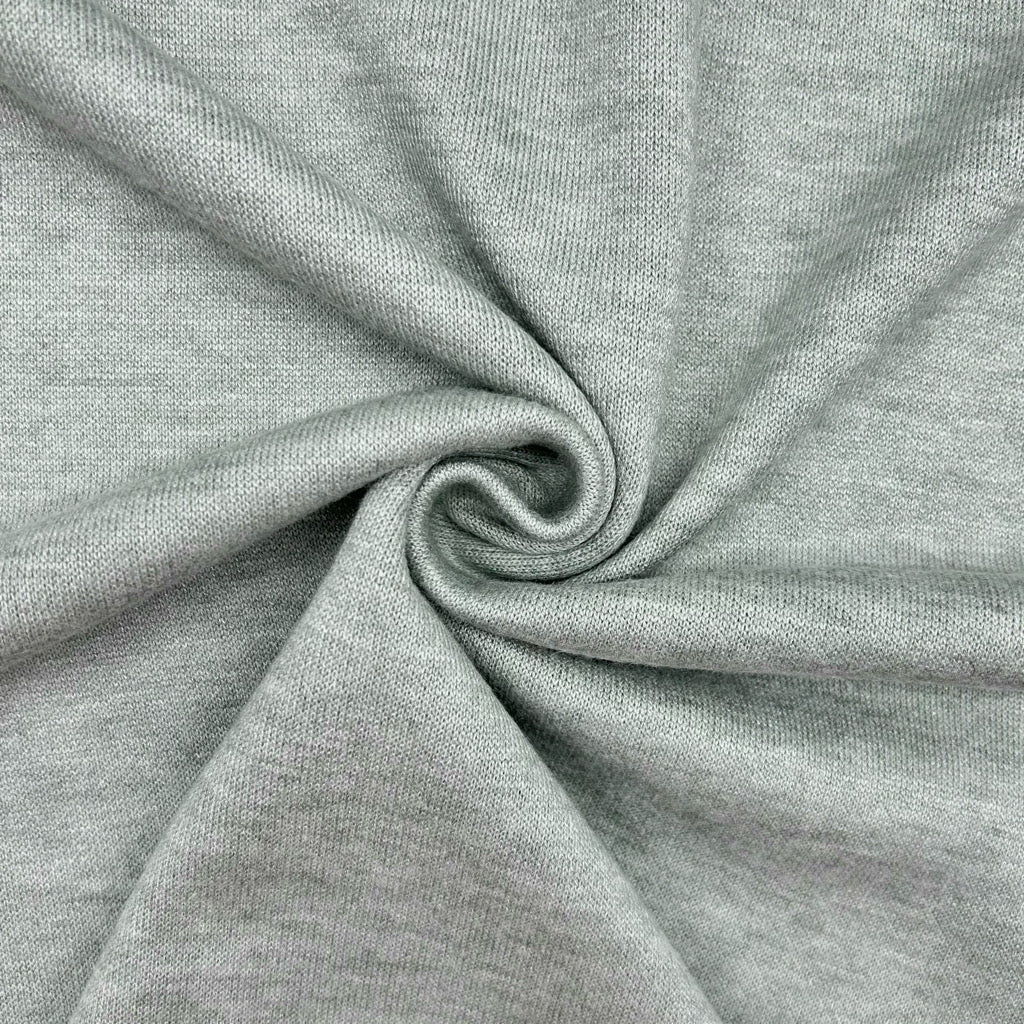 Plain Thick Knit Jersey Fabric