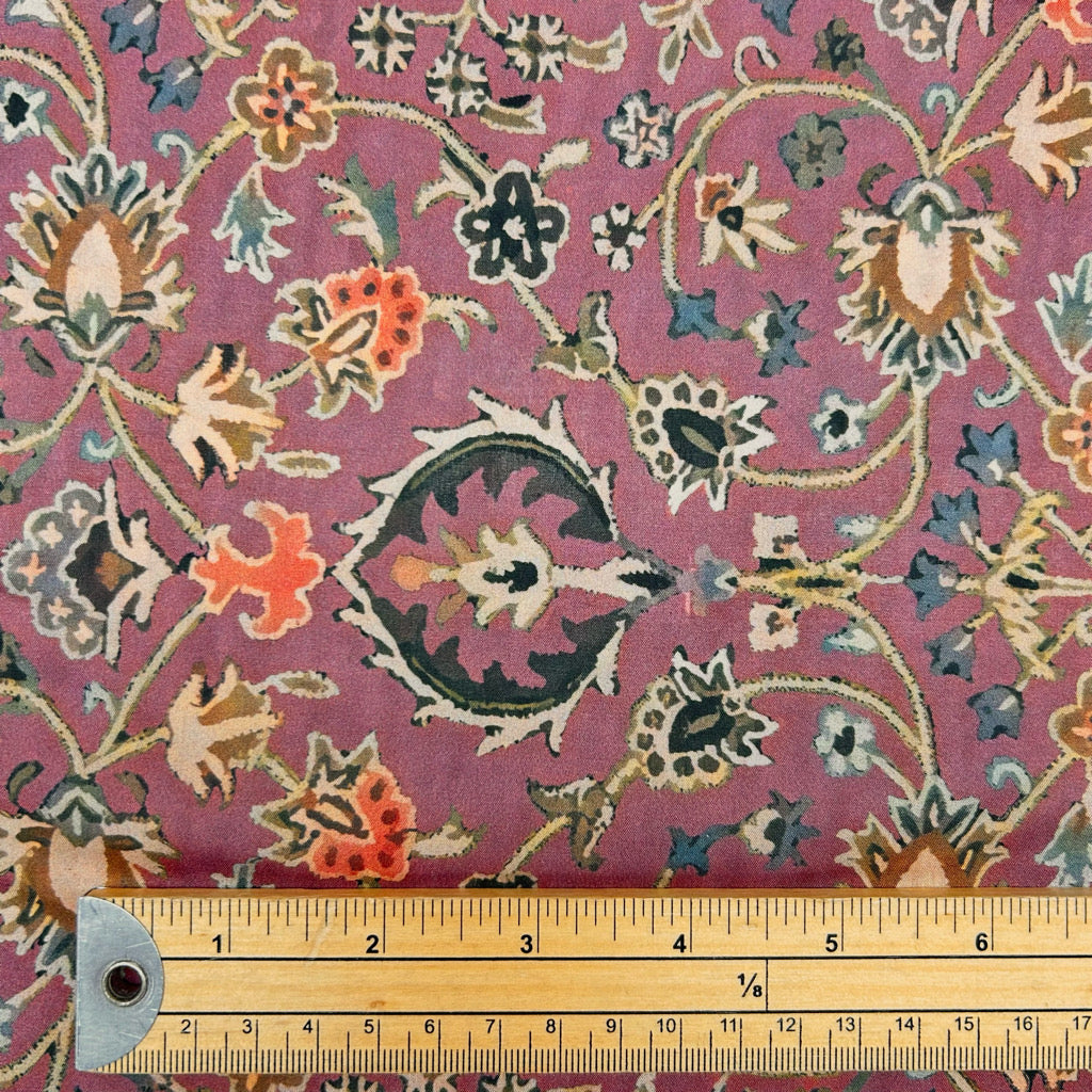 Persian Floral Cotton Lawn Fabric