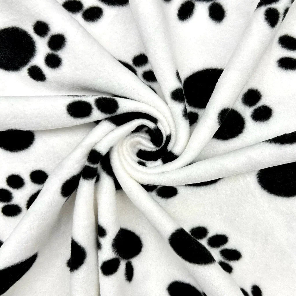 Walking Paws Anti Pill Polar Fleece Fabric