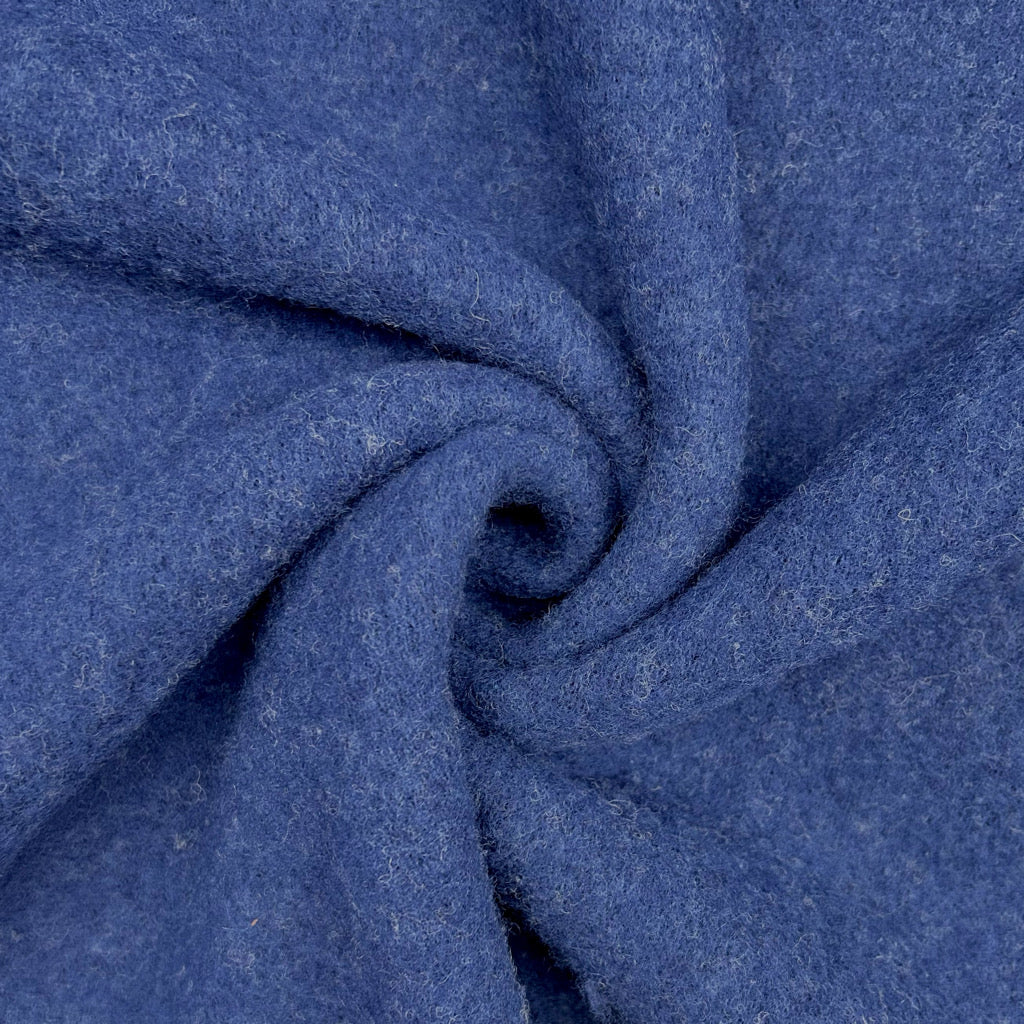 Plain 100% Virgin Wool Fleece Fabric