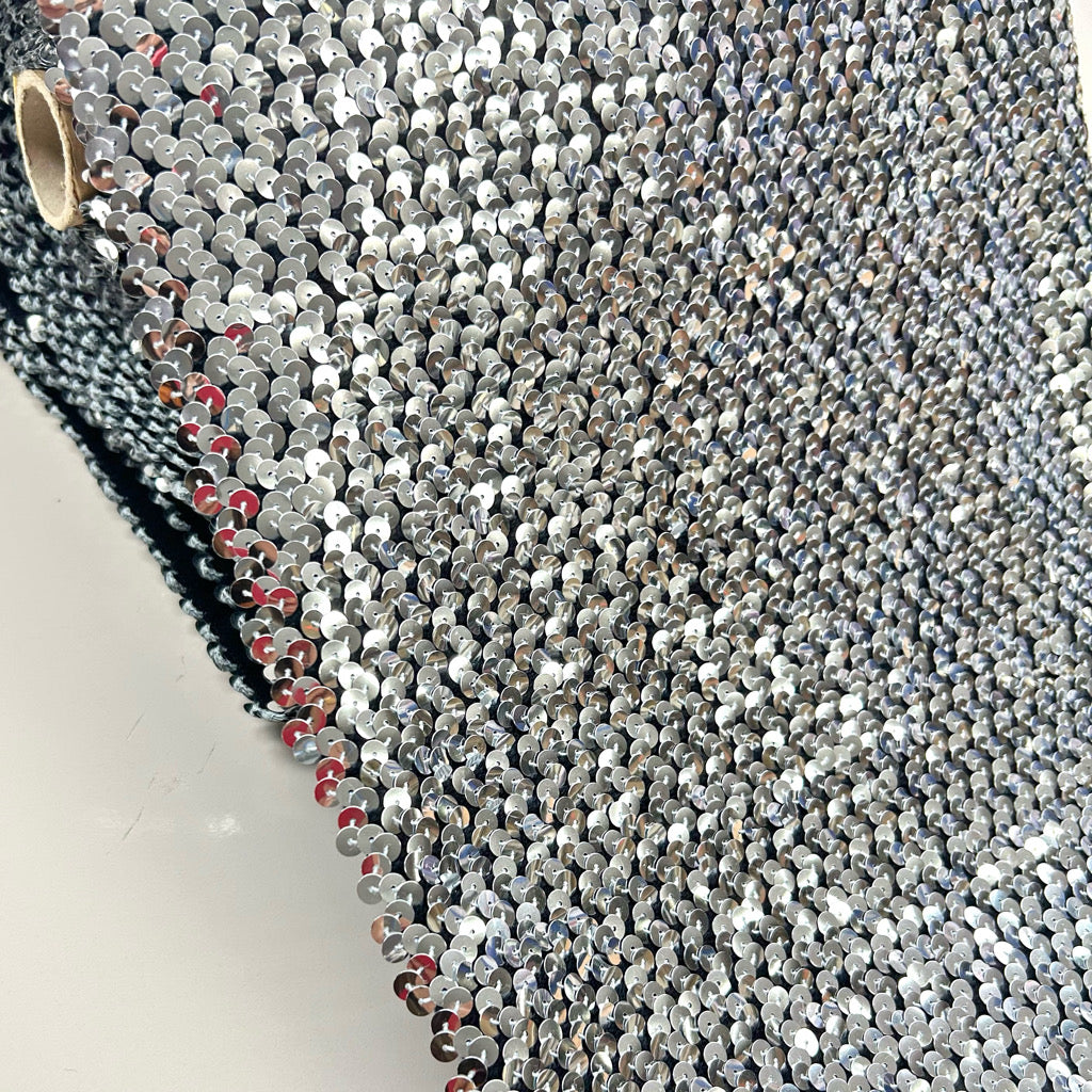 Heavy Glimmer Glow Sequin Fabric