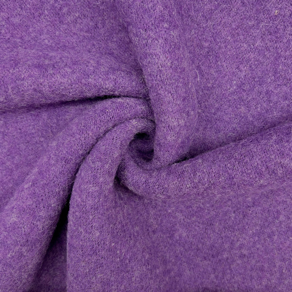 Plain 100% Virgin Wool Fleece Fabric
