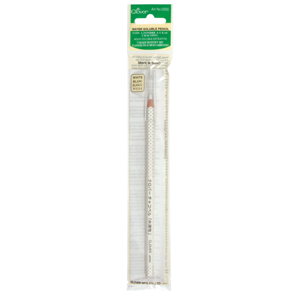 Clover Pencil Marker - White