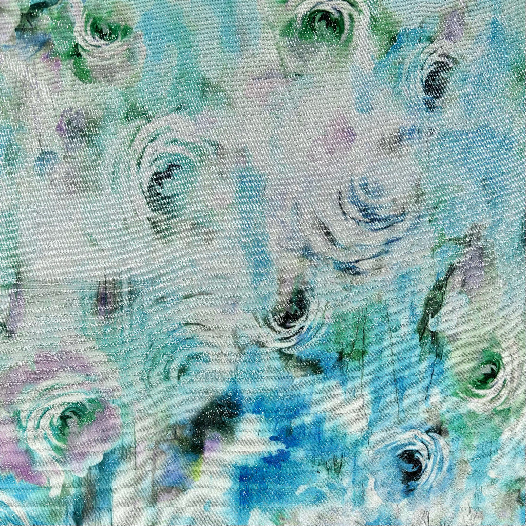 Frozen Garden Polyester Fabric