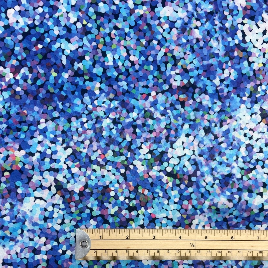 Confetti Print Softshell Fabric - Pound Fabrics