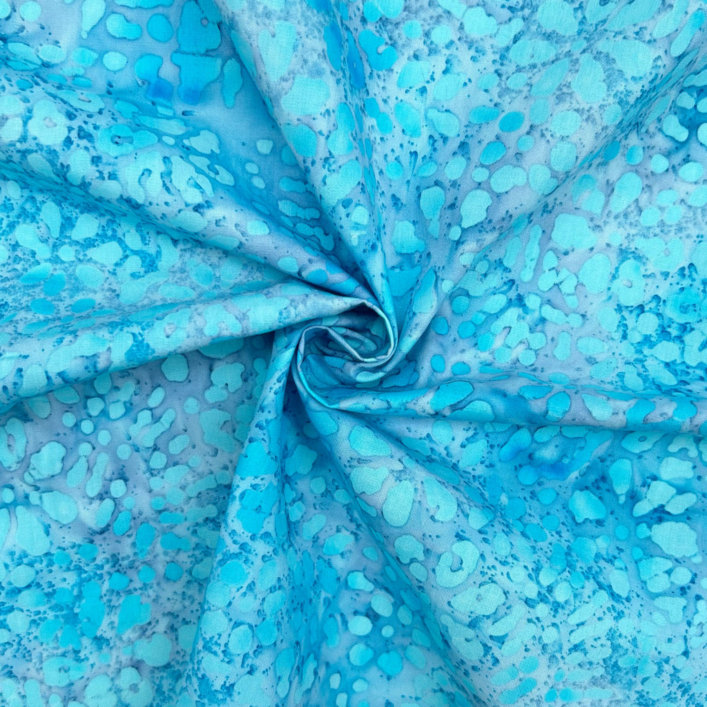 Dot Burst Cotton Batik Fabric