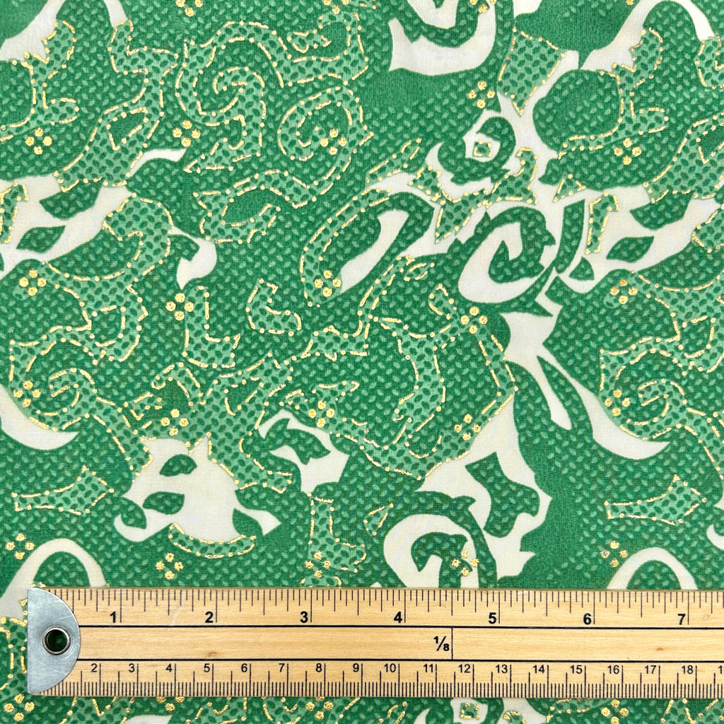 Hidden Canopy Silky Polyester Fabric