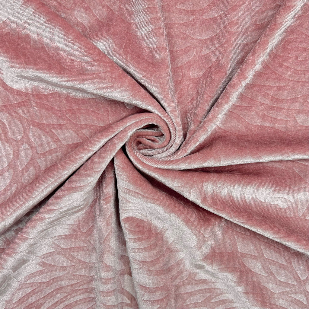 Flower Luxe Velvet Fabric