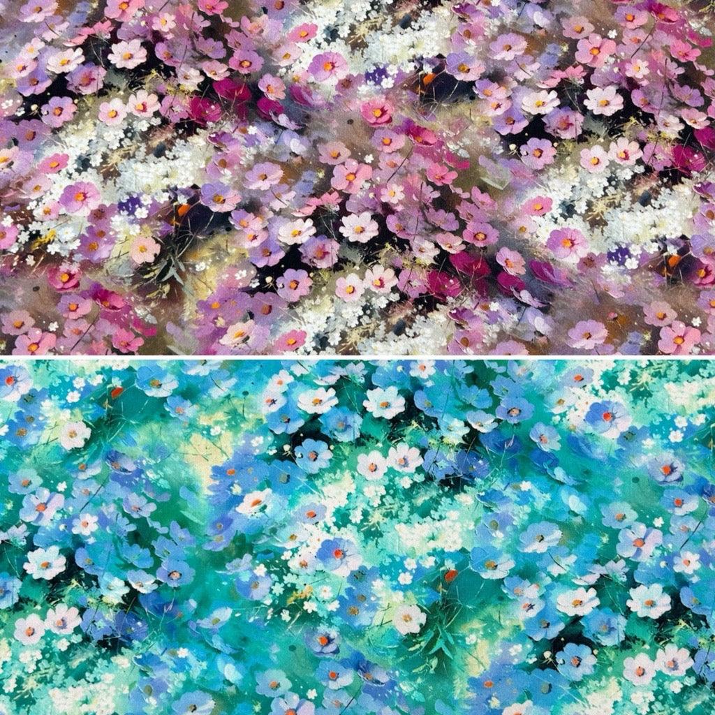 Elegant Gardens Viscose Twill Fabric - Pound Fabrics