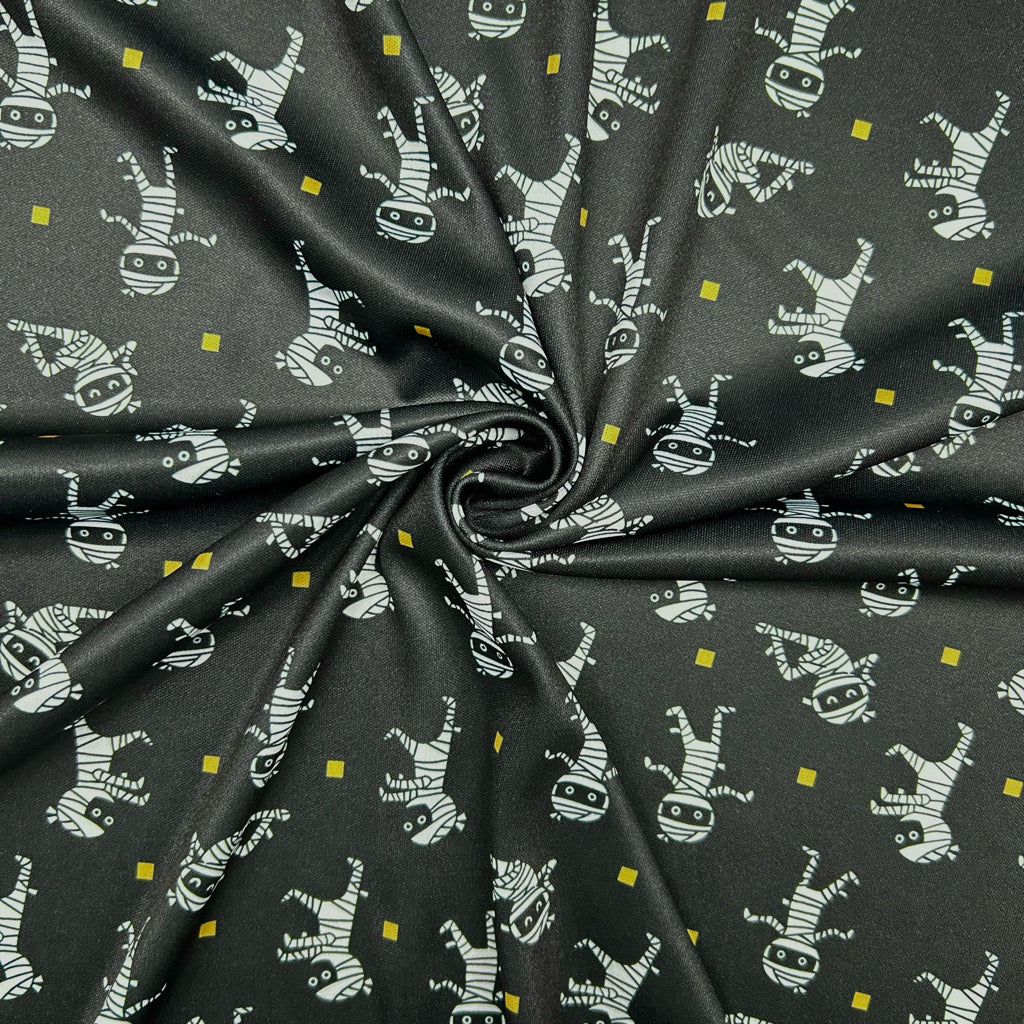 Dancing Mummies Jersey Fabric