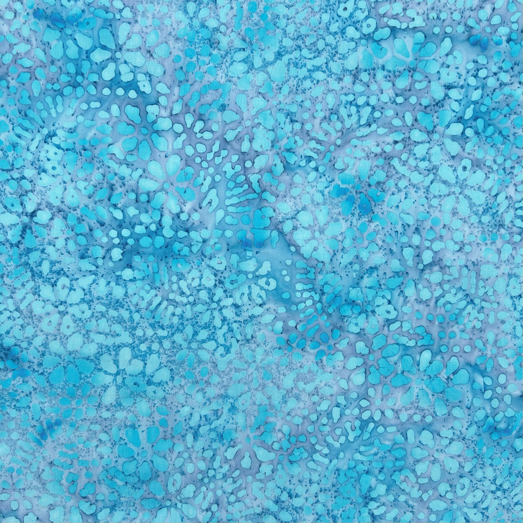 Dot Burst Cotton Batik Fabric