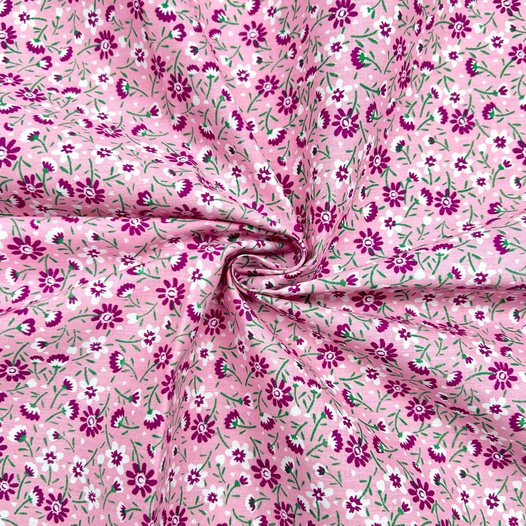 Ditsy Garden Polycotton Fabric - 3m Pre-cut