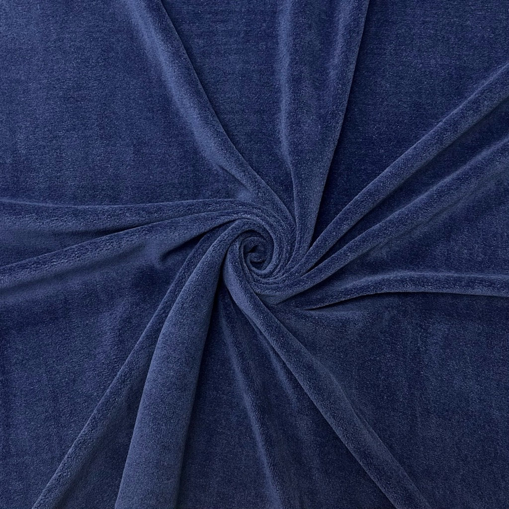 Plain Terry Velour Fabric