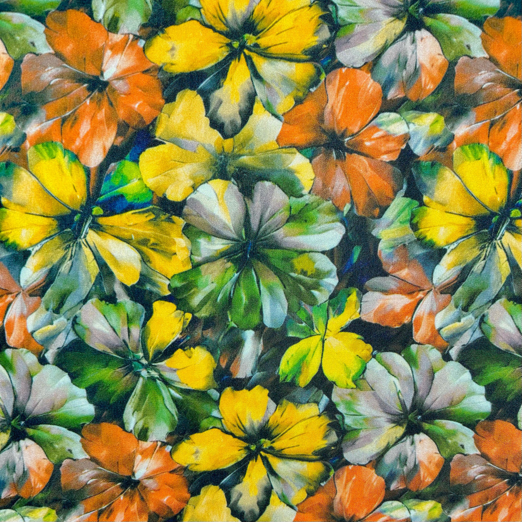 Midnight Muse Viscose Twill Fabric