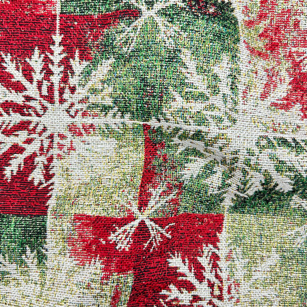 Winter Burst Lurex Tapestry Fabric