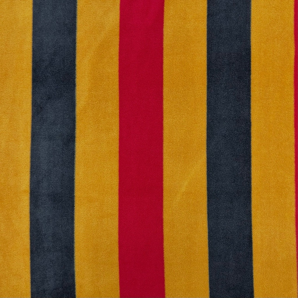 Cosy Stripe Anti Pill Polar Fleece Fabric
