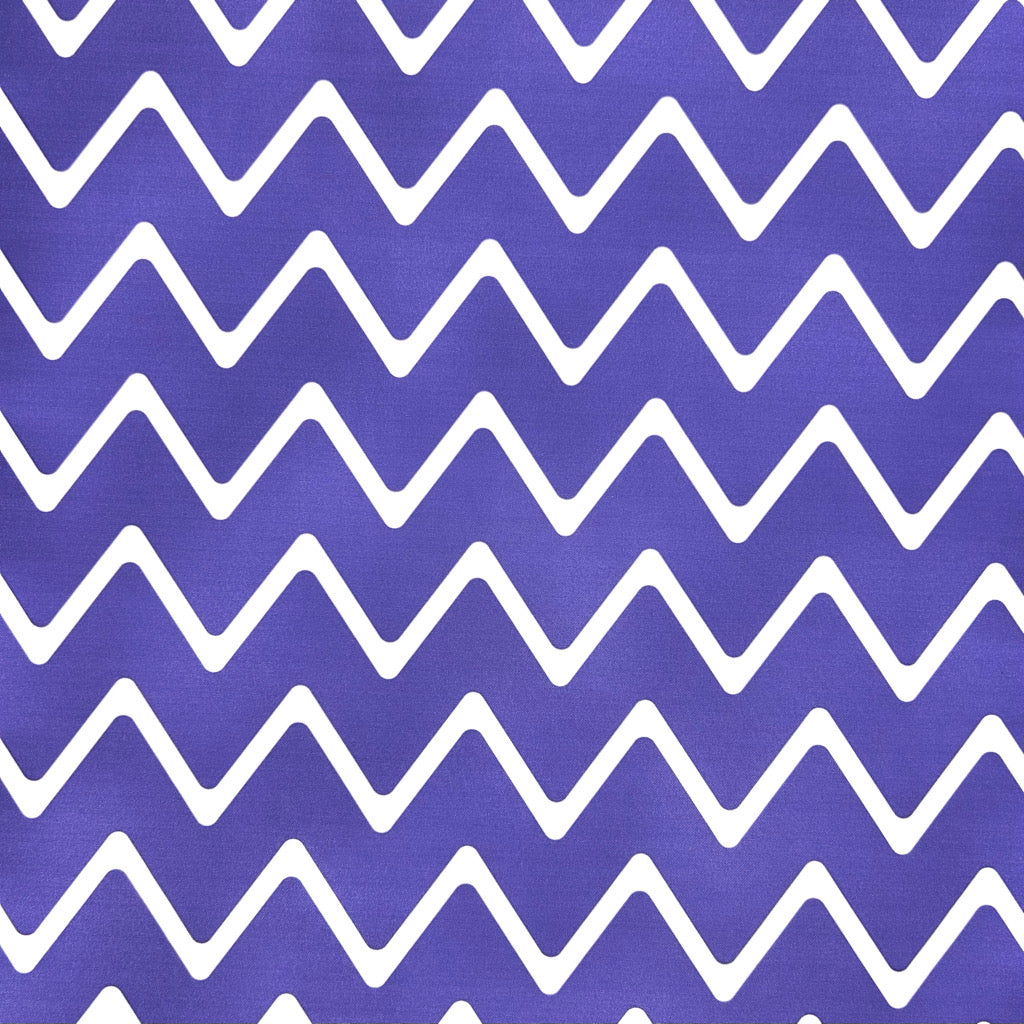 Chevron Print Water Resistant Fabric