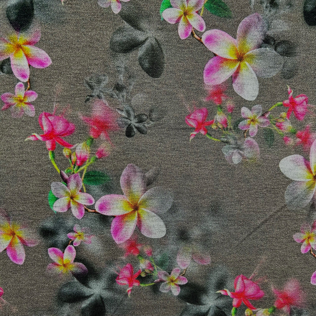 Hidden Paradise Digital Modal-Touch Jersey Fabric