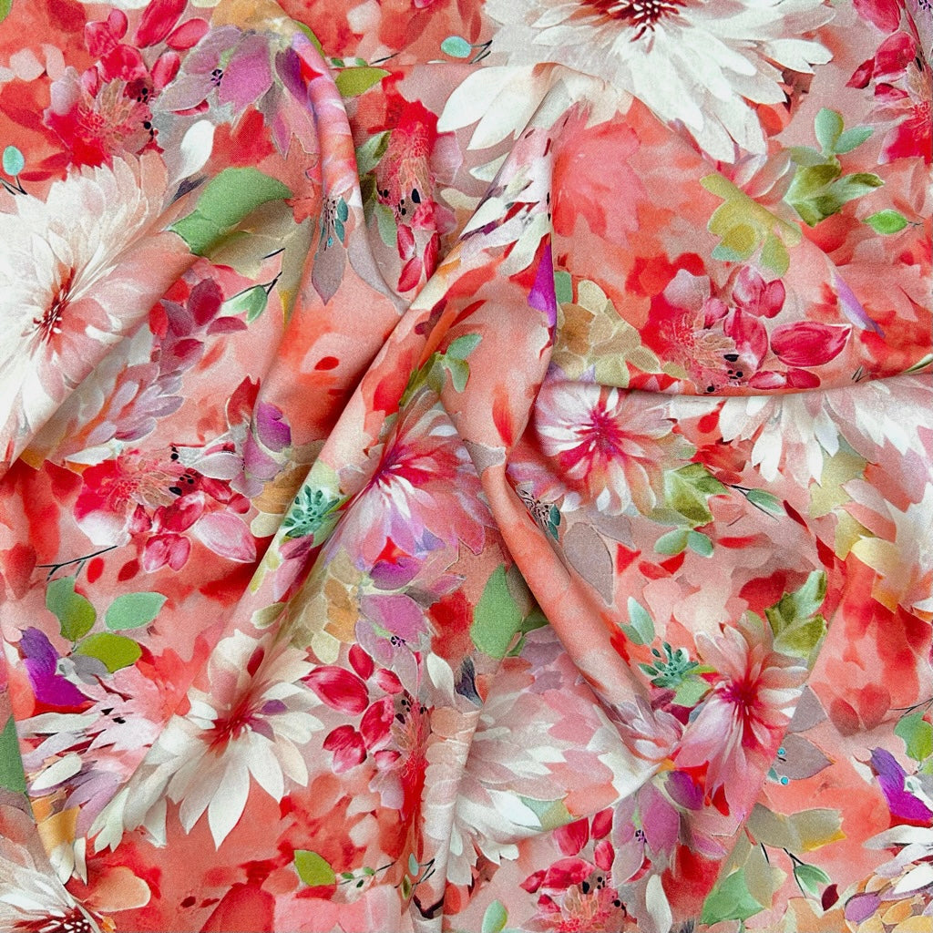 Bloom Symphony Viscose Fabric