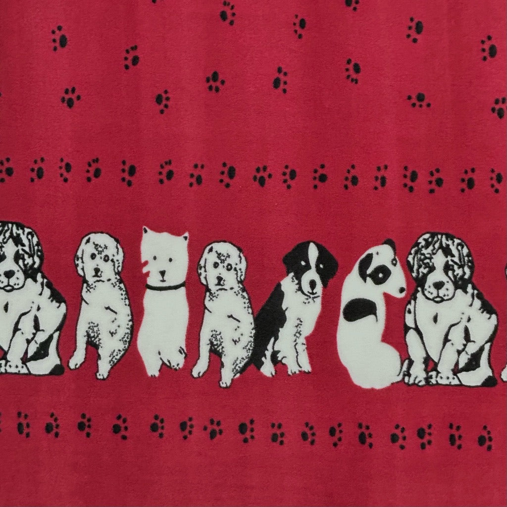 Dogs Squad Anti Pill Polar Fleece Fabric