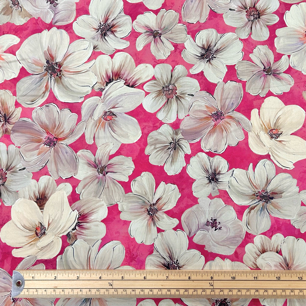 Cheery Blossom - Digital Print - Cotton Fabric