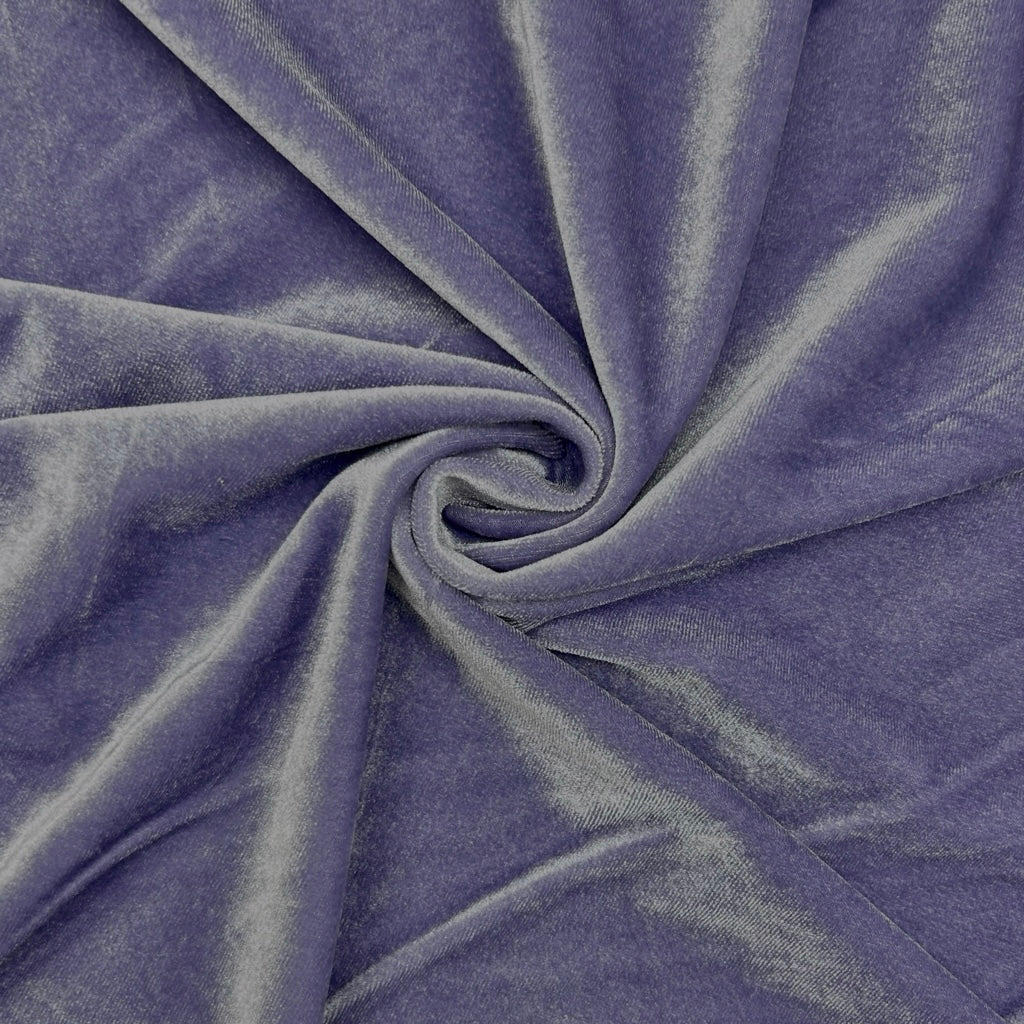 Plain Stretch Velvet Fabric