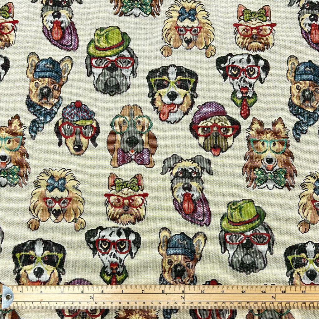 Dogs Tapestry Fabric