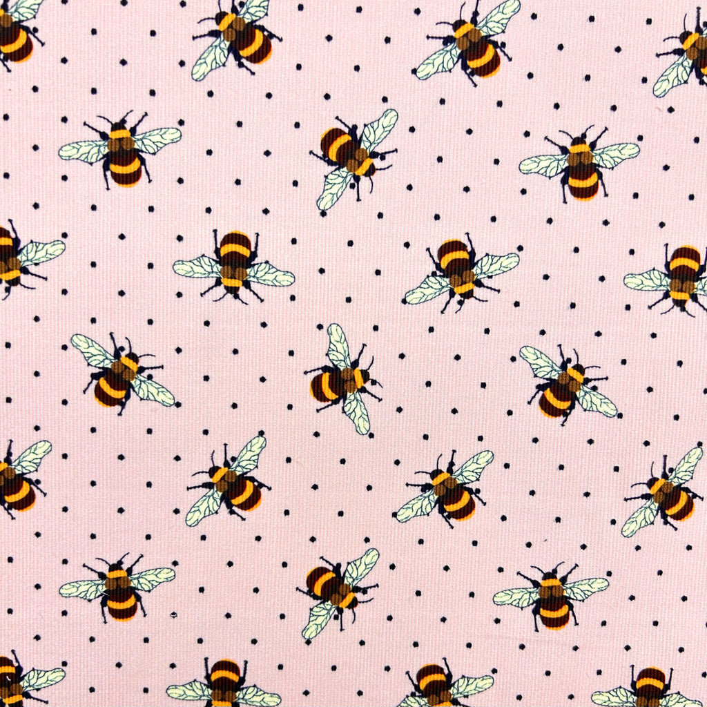 Honey Dot Needlecord Fabric