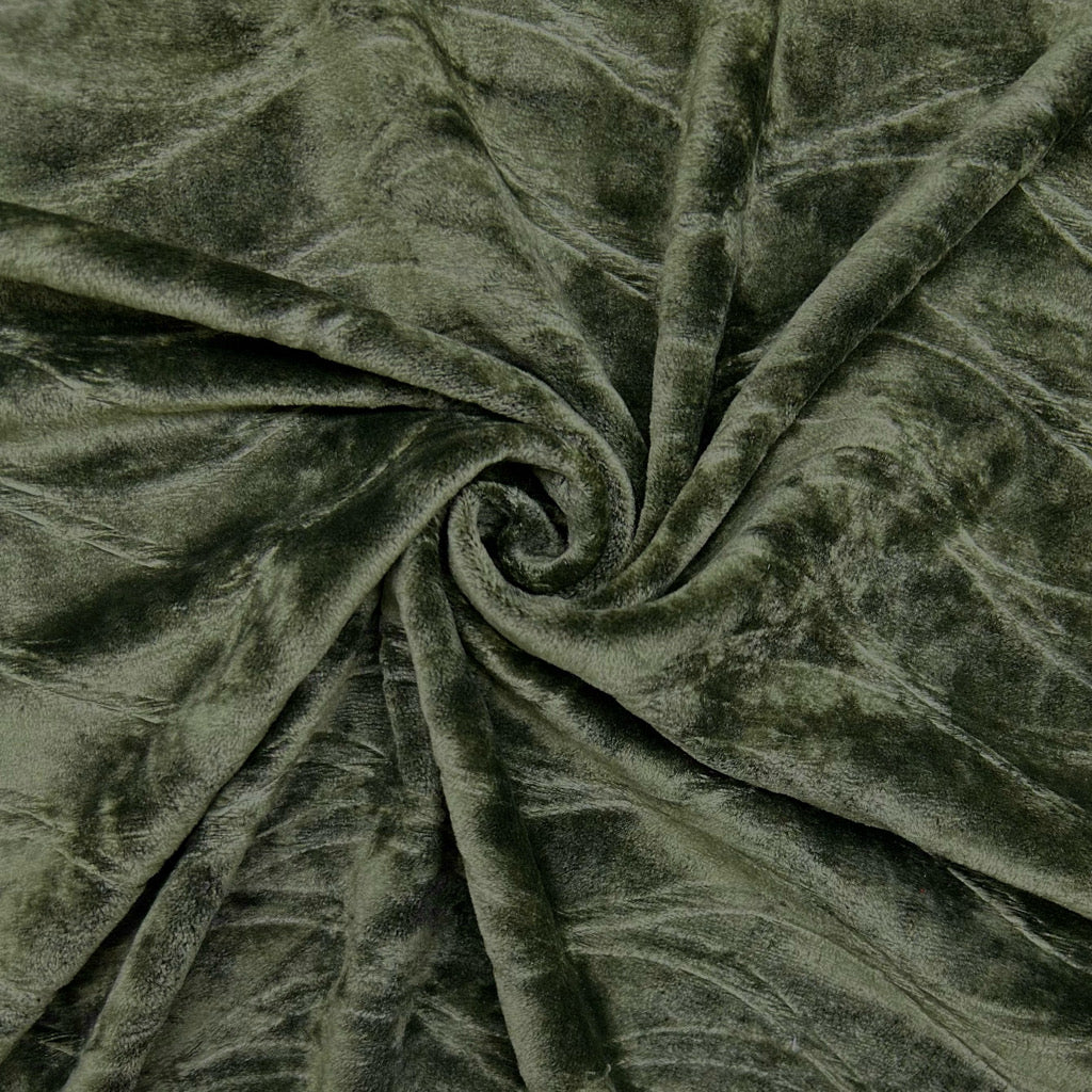 Wavy Tides Stretch Velvet Fabric