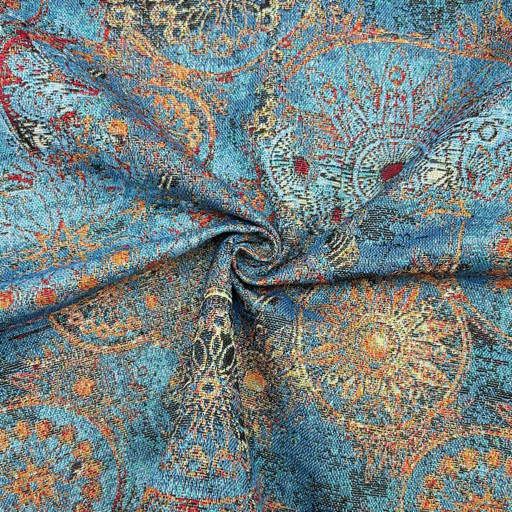 Wheels of Fortune Tapestry Fabric - Pound Fabrics