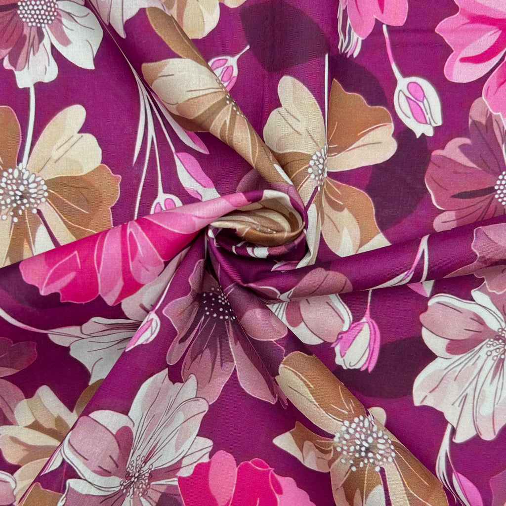 Botanical Cascade Cotton Lawn Fabric