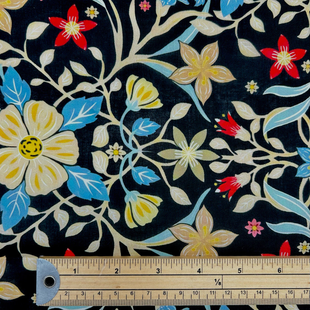 Tangled Garden Cotton Lawn Fabric