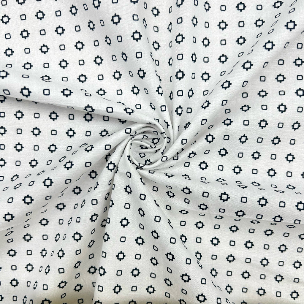 Dotted Dream Cotton Poplin Fabric