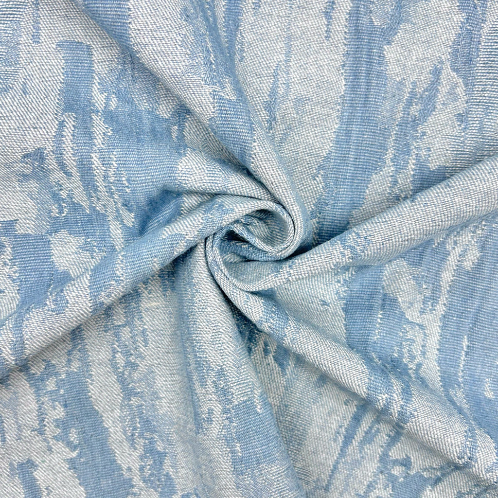 Soft Flow Jacquard Denim Fabric
