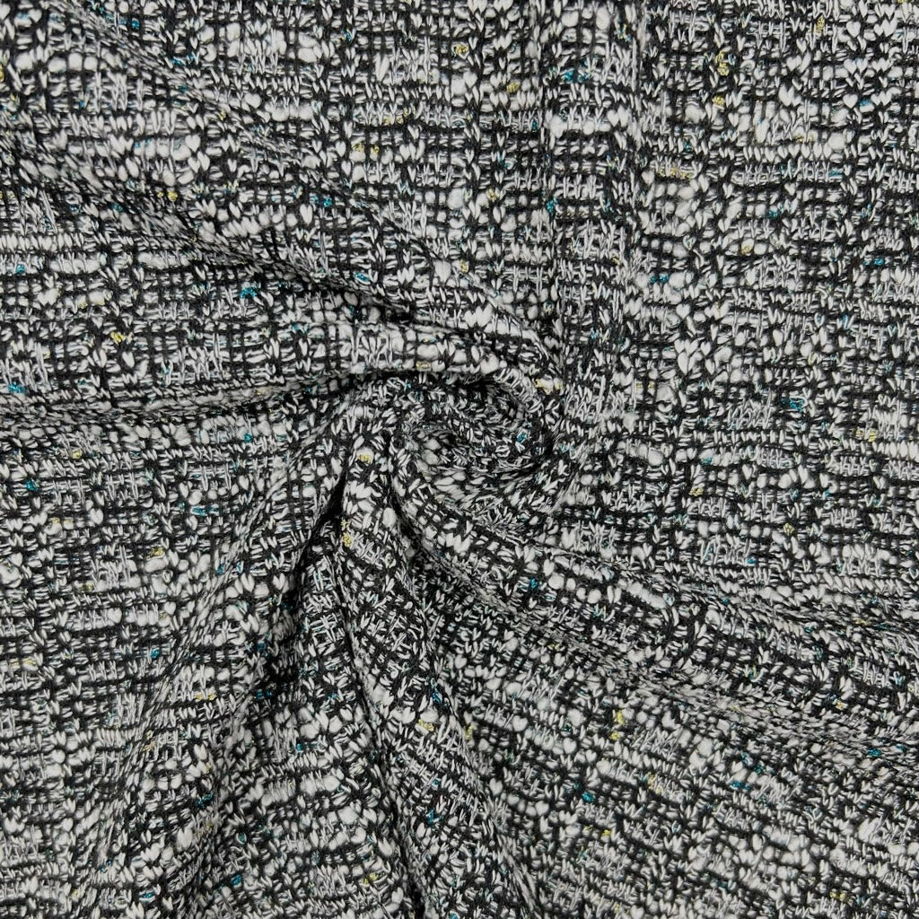 Classic Design Tweed Knit Fabric