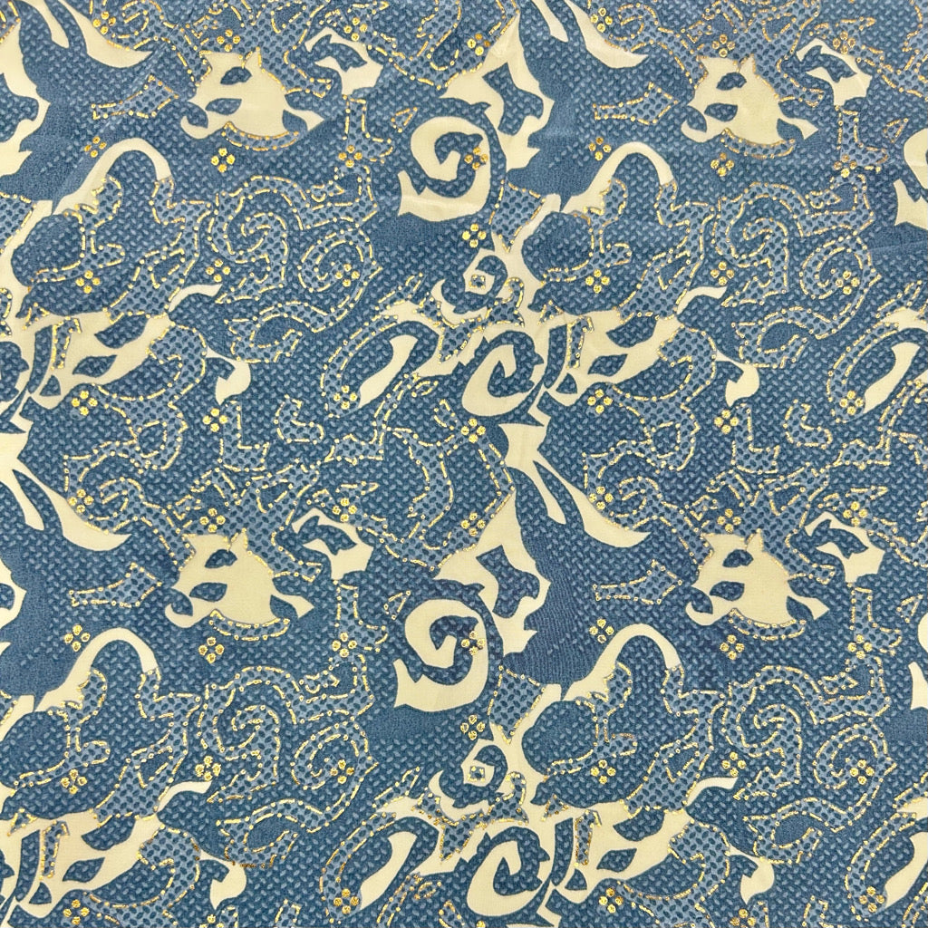 Hidden Canopy Silky Polyester Fabric