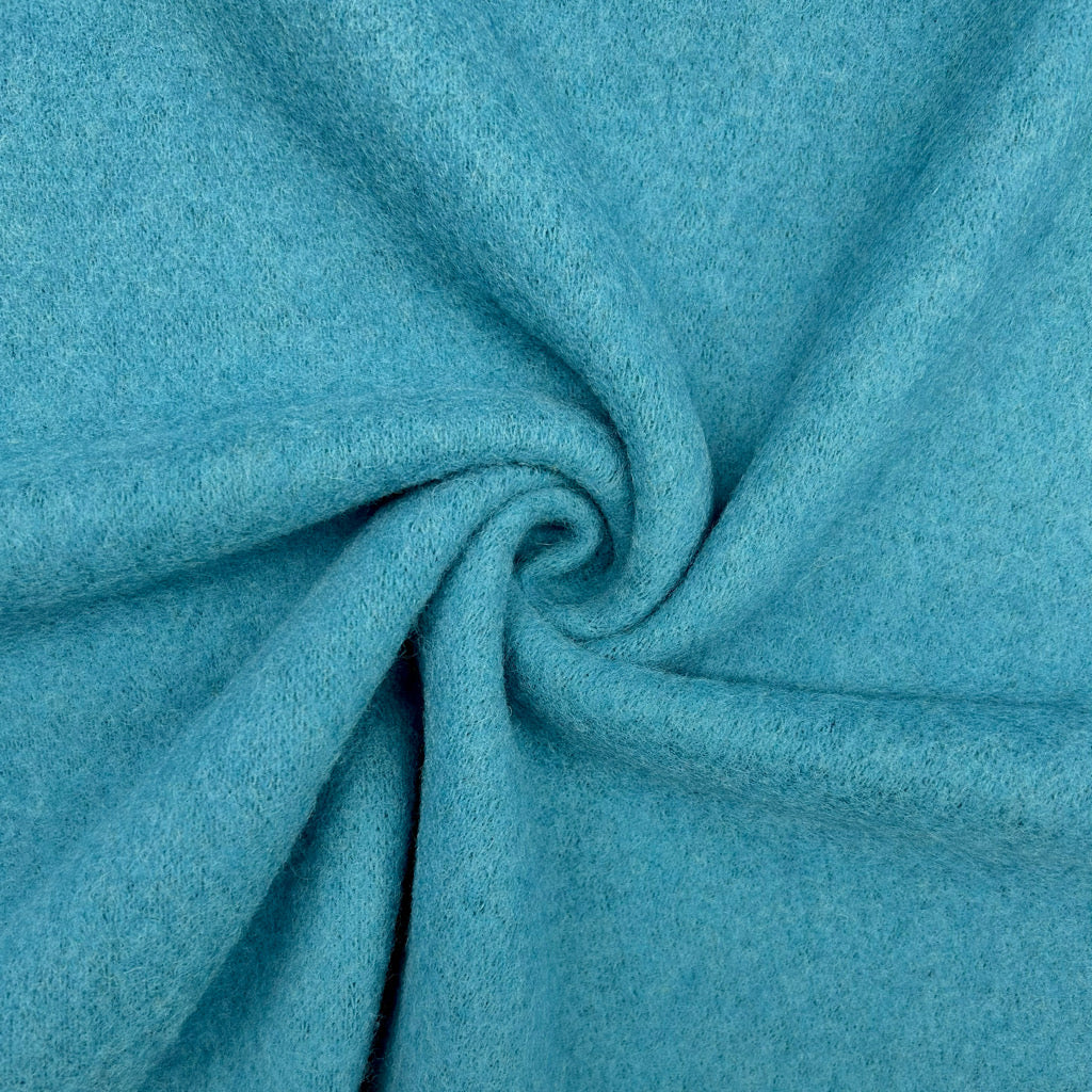 Plain 100% Virgin Wool Fleece Fabric