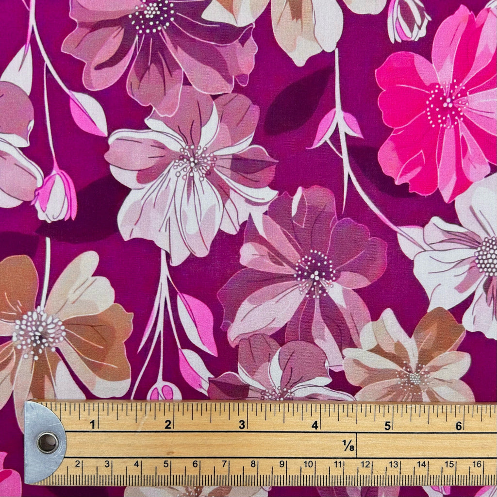 Botanical Cascade Cotton Lawn Fabric
