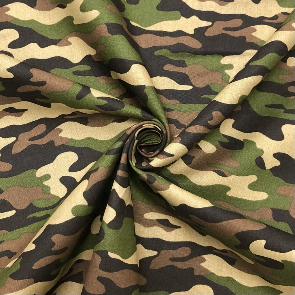 Camouflage Cotton Fabric #2